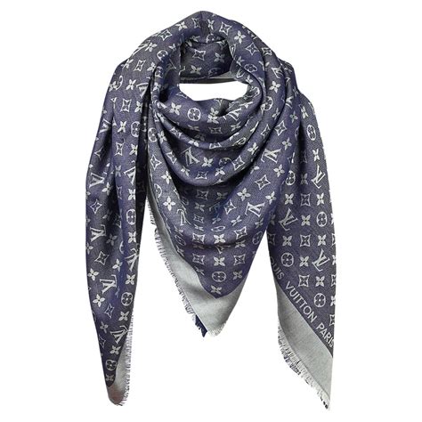 louis vuitton midnight blue scarf|Louis Vuitton scarf price.